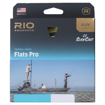 Muškařská šňůra s potápivou špičkou Rio Elite Flats Pro StealthTip