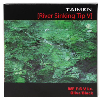 Muškařská šňůra s potápivou špičkou Taimen River V WF-F/S5 Olive/Black