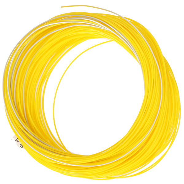 Fliegenschnur Taimen River Dry Fly WF-F Yellow/Olive