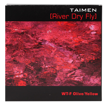 Fliegenschnur Taimen River Dry Fly WF-F Yellow/Olive