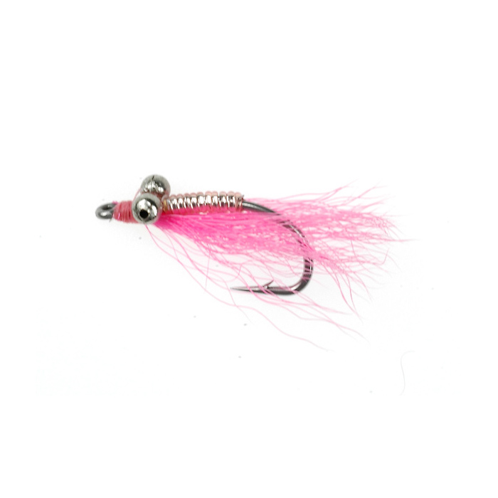 Crazy Charlies-Bead Chain Eyes Pink (228)