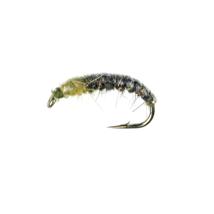 CZ Ribbed Nymph Olive/Chartreuse (365)