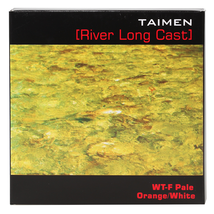 Taimen River Long Cast Fly Line WF-F White/Orange