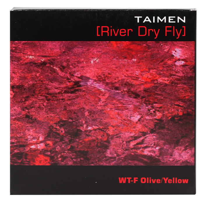 Taimen River Dry Fly Fly Line WF-F Yellow/Olive