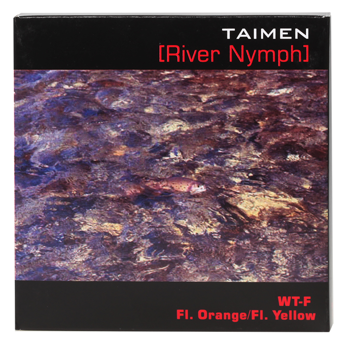 Taimen River Nymph Fly Line WF-F Fl Yellow/Fl. Orange