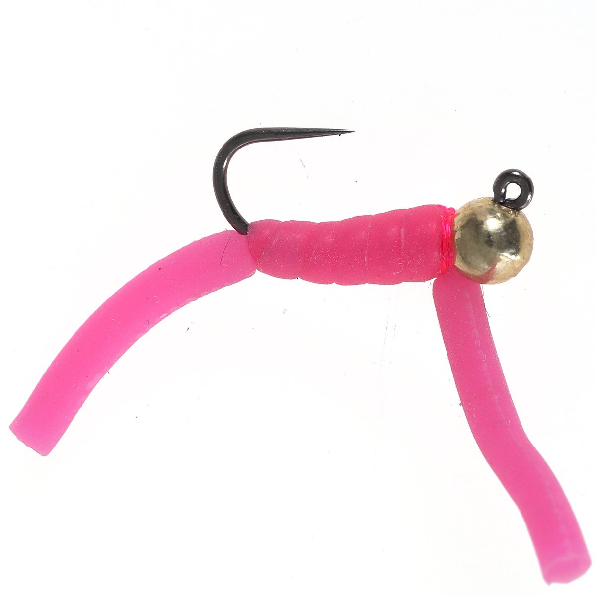 Squirmy Wormie Nymph Jig - Pink