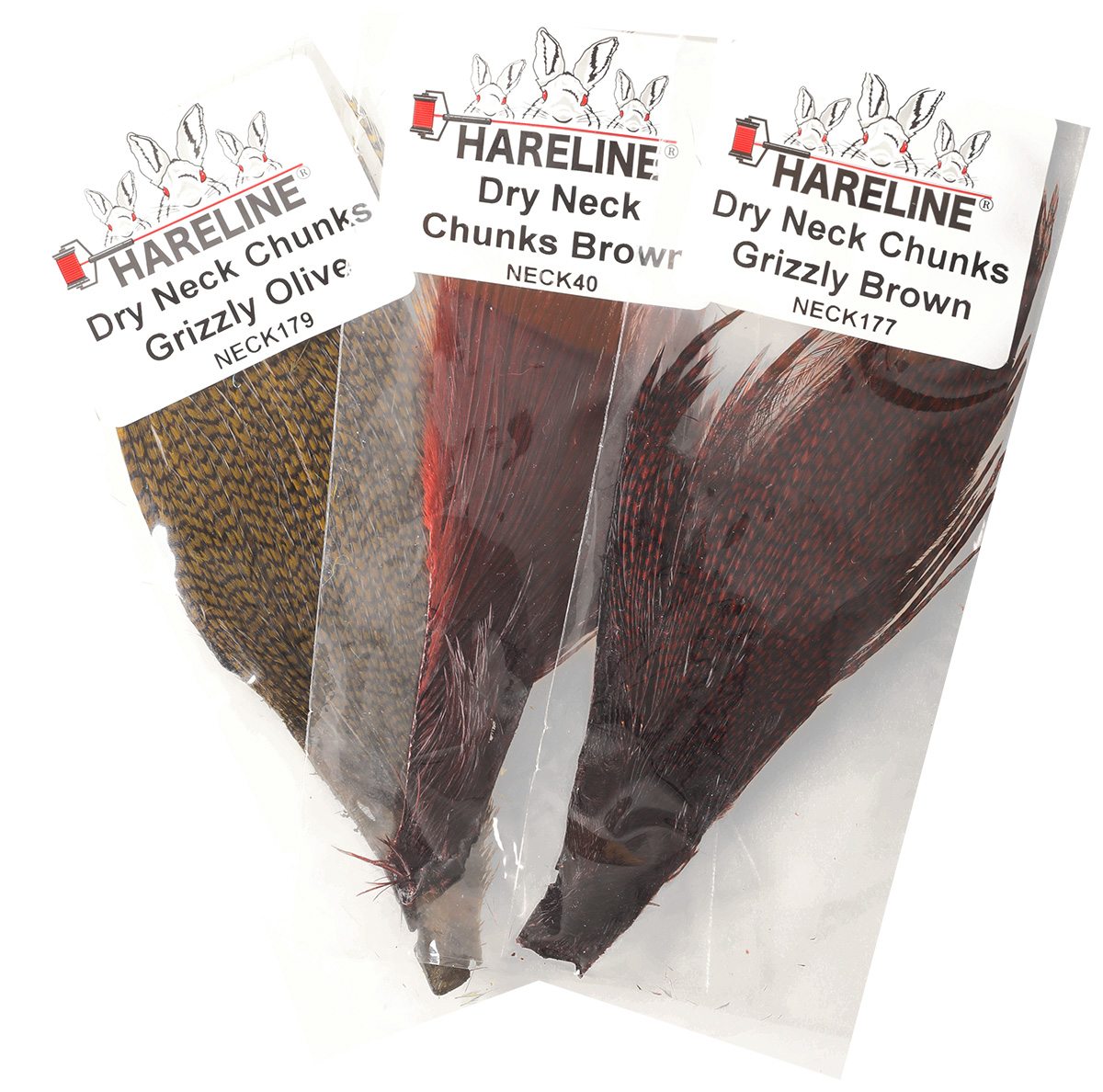 Hareline Dry Neck Chunks