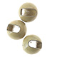 Tungsten Anodized Slotted Beads